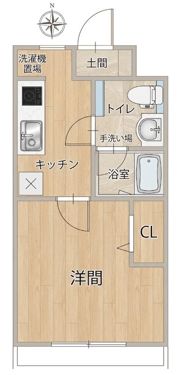 グリーンハイツ楊子Ⅱの間取り画像