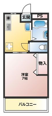 サンパレス三鷹の間取り画像