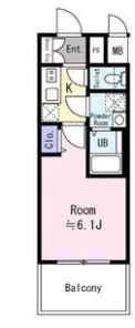 エスリード大阪CENTRALの間取り画像