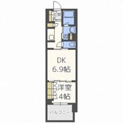 OPUS RESIDENCE SHINSAIBASHI SOUTHの間取り画像