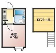 カーサフェリシタの間取り画像