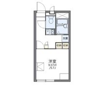 レオパレスB F プログレの間取り画像