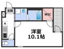 フジパレス桃谷の間取り画像