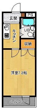 上島コモンコートD棟の間取り画像