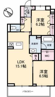 セントラル大町の間取り画像