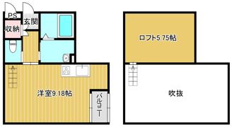 F8石津の間取り画像