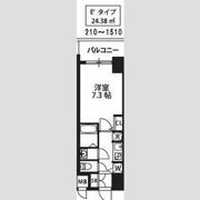 S-RESIDENCE新大阪駅前の間取り画像