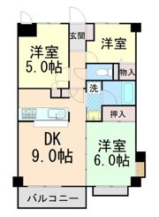 サン豊中の間取り画像