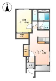 L Rの間取り画像