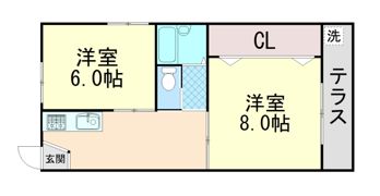シティライフ43タカハの間取り画像