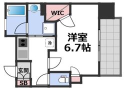 SOAR城東蒲生の間取り画像