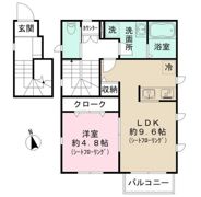 リーフガーデンの間取り画像