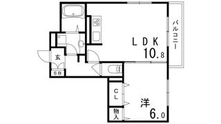 D-room高羽の間取り画像