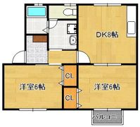 フォーレスト中尾の間取り画像