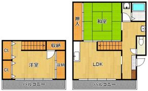 プレアール若園の間取り画像