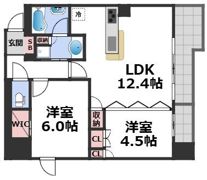 STANDZ四天王寺前夕陽丘の間取り画像