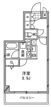 ドゥーエ浦安の間取り画像