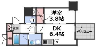 RISING Maison 本町橋の間取り画像