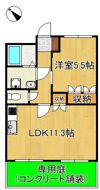 花みずきの間取り画像