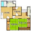 若松区中畑町13番戸建の間取り画像