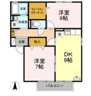 クラウディア A棟の間取り画像