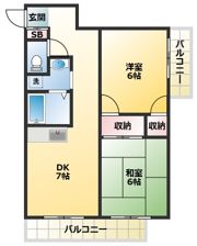 パークヒル綾瀬の間取り画像
