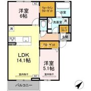 恵比寿の森の間取り画像