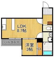 fika戸畑の間取り画像