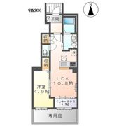 大和町馬引字乾出新築アパートの間取り画像