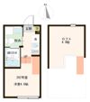 ハーモニーテラス梅田ⅩⅦの間取り画像