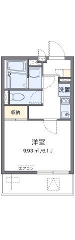 レオネクストU＆SⅢの間取り画像
