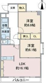 リアン東山の間取り画像