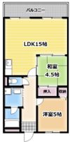 八坂一番館の間取り画像