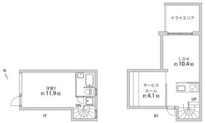 MH高円寺の間取り画像