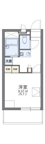 レオパレスクリーンヒルズ南戸塚の間取り画像