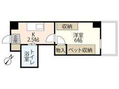 ハーシオンフルタⅠの間取り画像