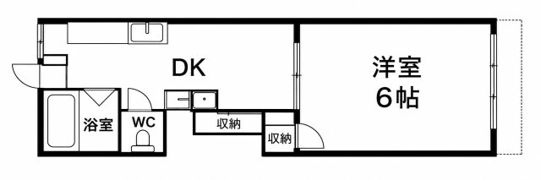 シャトー五色山の間取り画像