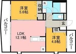 アヴァンティ横手の間取り画像