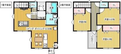 スモールチェリー青木の間取り画像