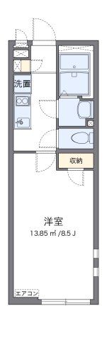 クレイノトウィンクルDの間取り画像