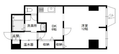 ダイヤコーポ東雲の間取り画像