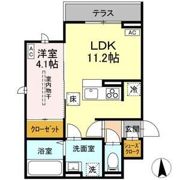 D-ROOM荒井1丁目の間取り画像