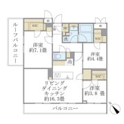 La Perla Meguro－HigashiyamaIIの間取り画像