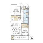 La Perla Meguro－HigashiyamaIIの間取り画像