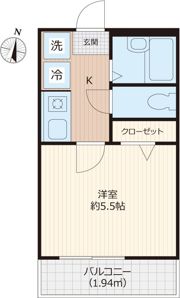 グランフェリオ横浜元町の間取り画像