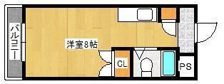 クロスロード清水の間取り画像