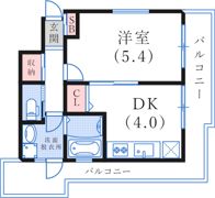 ビーコート下三条の間取り画像