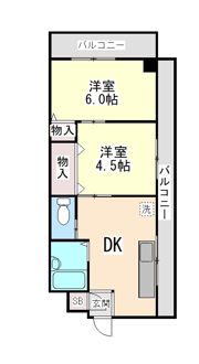 メゾン御影WESTの間取り画像