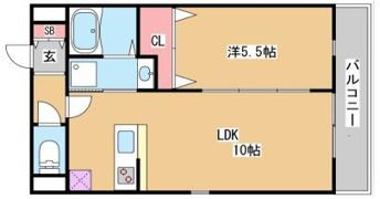 プレジール妙法寺の間取り画像