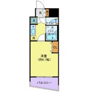 エクセリア代々木の間取り画像